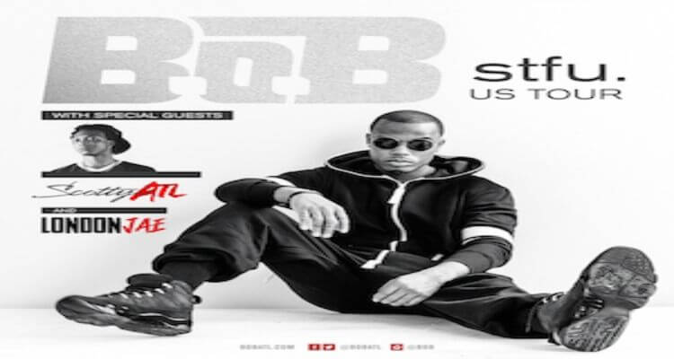 B.o.B Announces New Track, “Roll Up” and stfu. Tour