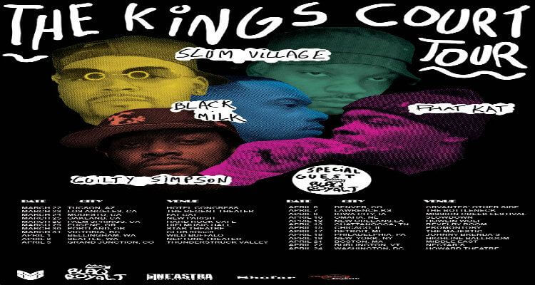 Slum Village & Black Milk Present the J Dilla Tribute Tour
