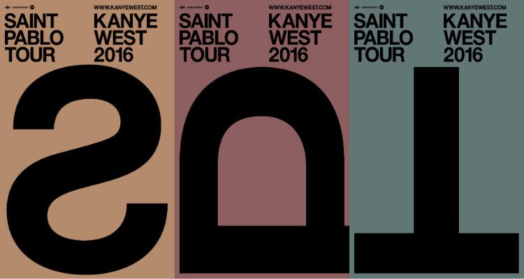 KANYE WEST ANNOUNCES THE SAINT PABLO TOUR  