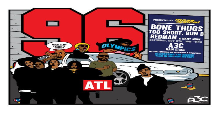 A3C and Mass Appeal Announce Performers for 1996 Stage