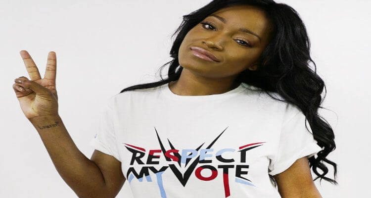 Keke Palmer Wants you to 'Respect My Vote!'