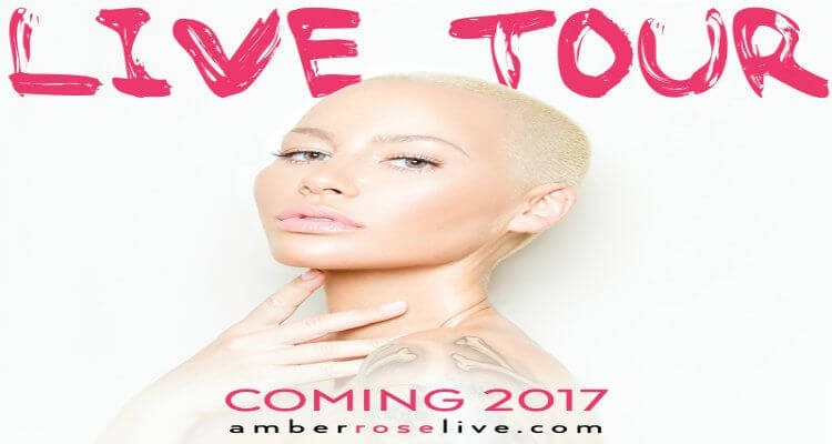 Amber Rose World Tour Kicks-Off January 2017