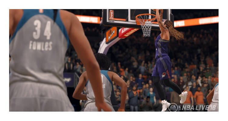 NBA LIVE 18 Will Feature WNBA Teams