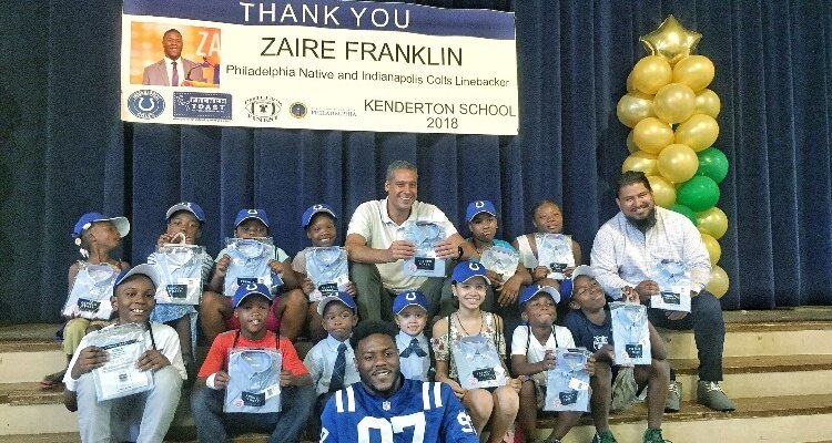 French Toast Teamed Up With NFL Draft Pick Zaire Franklin To Donate Uniforms