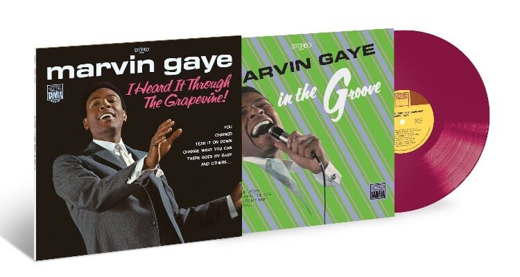 Marvin Gaye's 'I Heard It Through The Grapevine' Celebrated With New Black And Purple Vinyl LP Releases