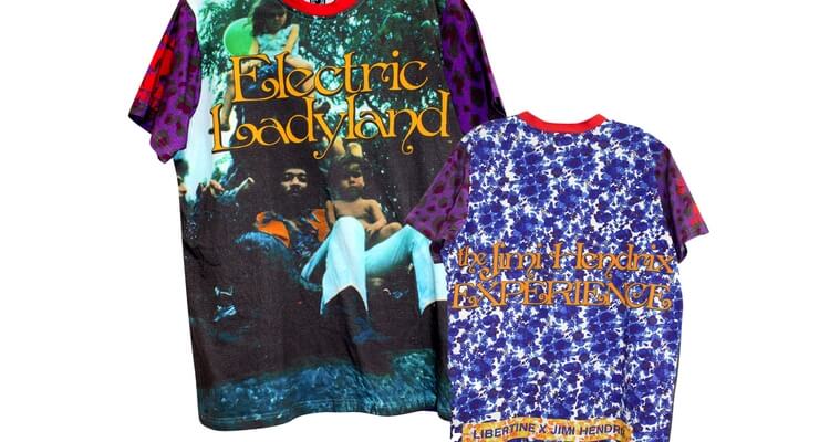 Authentic Hendrix And Libertine Partner To Capture Jimi Hendrix' Fashion Styling