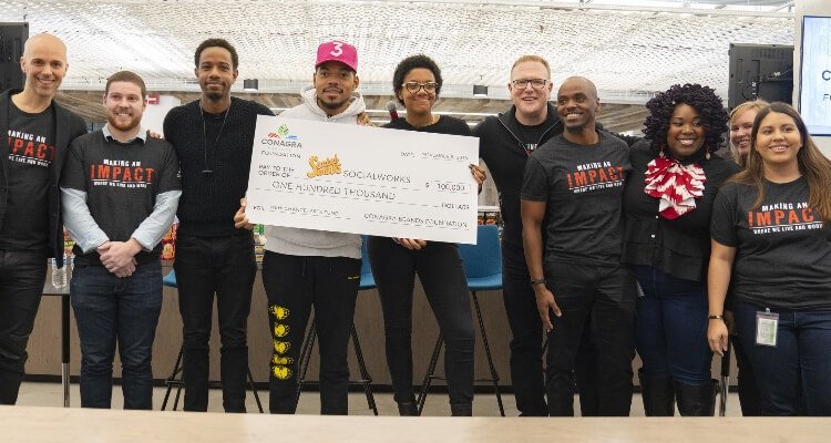 Conagra Brands Donates to Chance The Rapper's SocialWorks