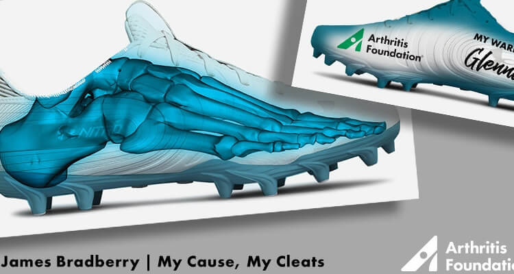 James Bradberry Chooses The Arthritis Foundation For The NFL's 'My Cleats, My Cause'