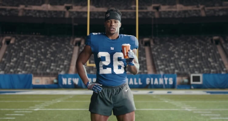 Saquon Barkley Now Running for Dunkin'