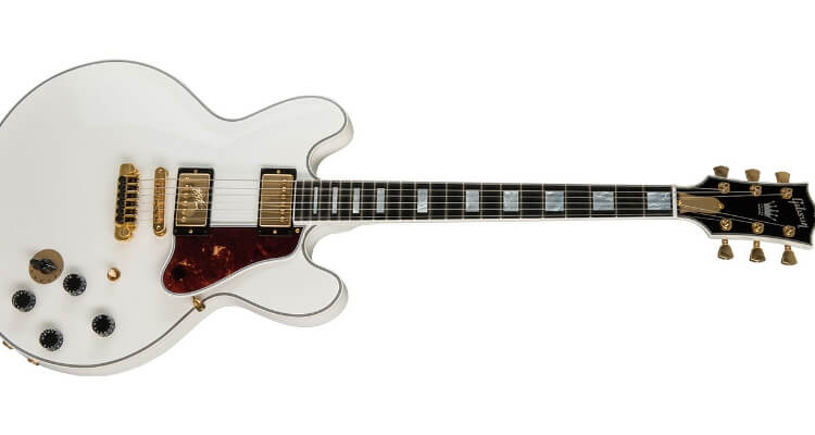 Gibson Launches New Alpine White B.B. King Lucille ES
