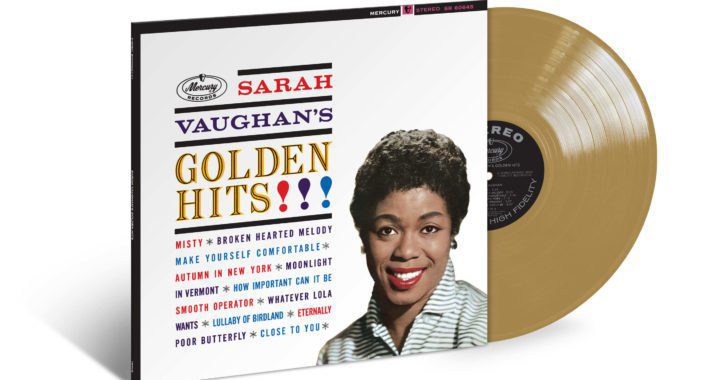Sarah Vaughan's Golden Hits to be Released August 30th