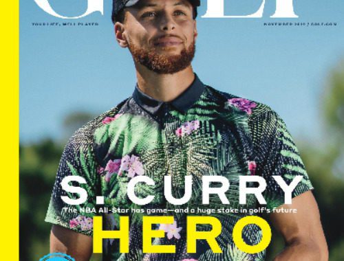 Stephen Curry Featured on 60th Anniversary Issue of GOLF Magazine