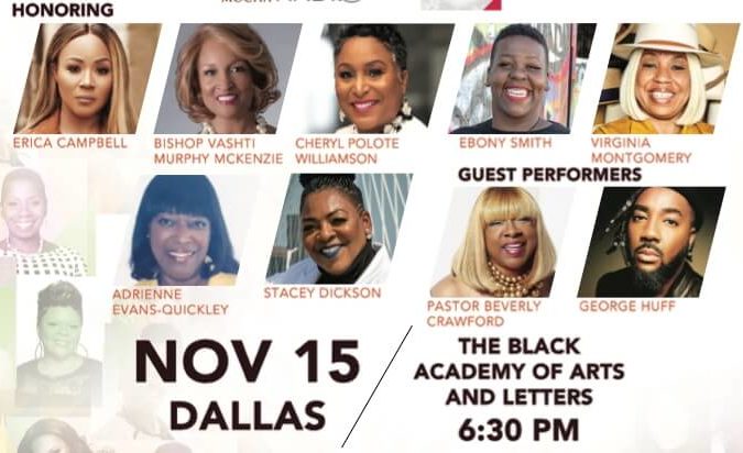 2nd Annual Dallas Salute Her Awards Presented by Toyota Dynamic Class of Honorees Friday, November 15