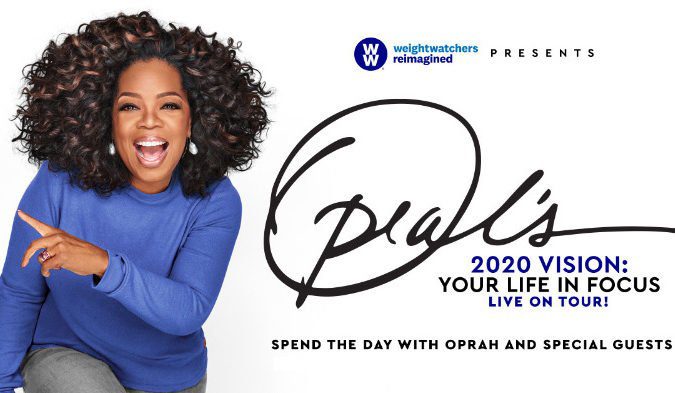 Oprah Winfrey And WW Announce All-Star Lineup To Join Oprah’s 2020 Vision: Your Life In Focus Tour