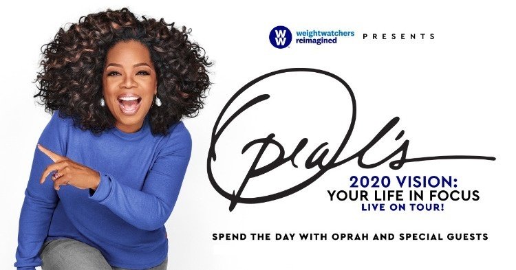 Oprah Winfrey And WW Announce All-Star Lineup To Join Oprah’s 2020 Vision: Your Life In Focus Tour