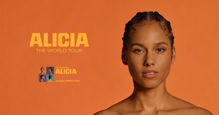 Alicia Keys Announces ALICIA – THE WORLD TOUR