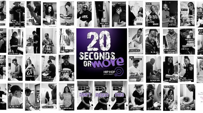 Hip Hop Public Health Launches 20 Seconds or More Initiative to Encourage Hand Washing and Other Safety Protocols