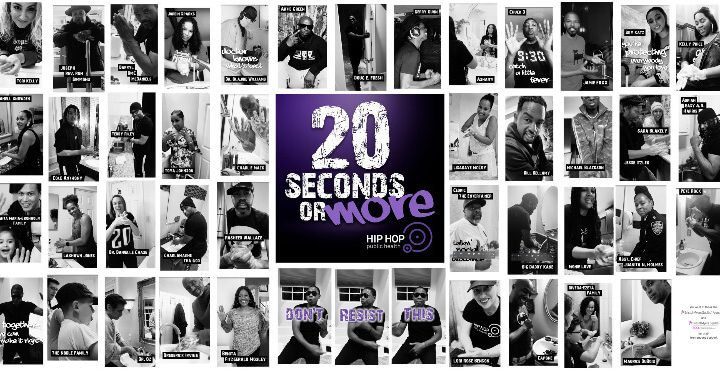 Hip Hop Public Health Launches 20 Seconds or More Initiative to Encourage Hand Washing and Other Safety Protocols