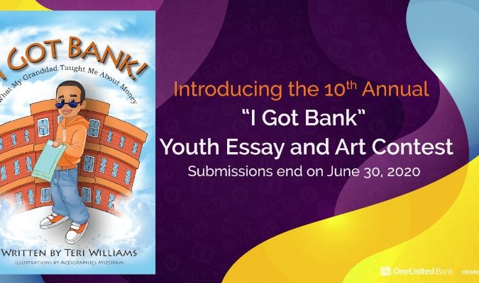OneUnited Bank Announces 10th Anniversary 'I Got Bank' National Financial Literacy Contest For Youth