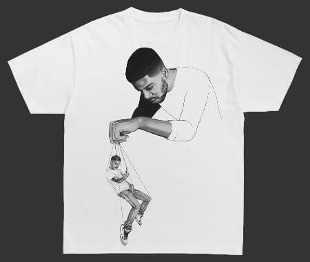 Kid Cudi and Virgil Abloh Release 'Pulling Strings' T-Shirt as Kid Cudi Returns With New Single, 'Leader of the Delinquents'