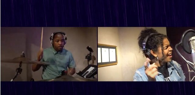 'Purple Rain' Keith Harris, Craig Robinson and Jordin Sparks