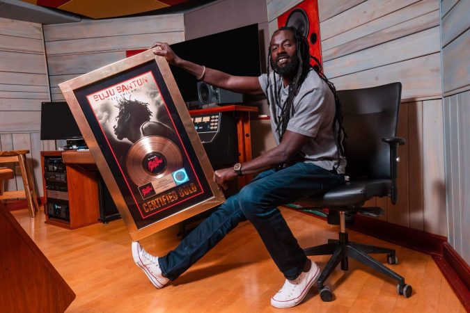 Buju Banton Recieves A Special RIAA Gold Album For His 1995 Seminal Album 'Til Shiloh