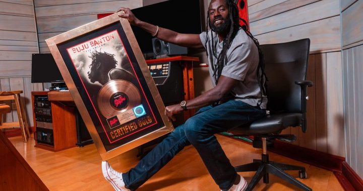 Buju Banton Recieves A Special RIAA Gold Album For His 1995 Seminal Album 'Til Shiloh