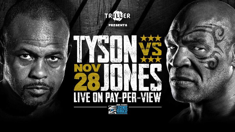 Mike Tyson's Return to the Ring Against Roy Jones Jr. Set For November 28
