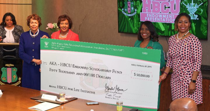 Alpha Kappa Alpha Sorority Raises $1 Million in Support of HBCUs