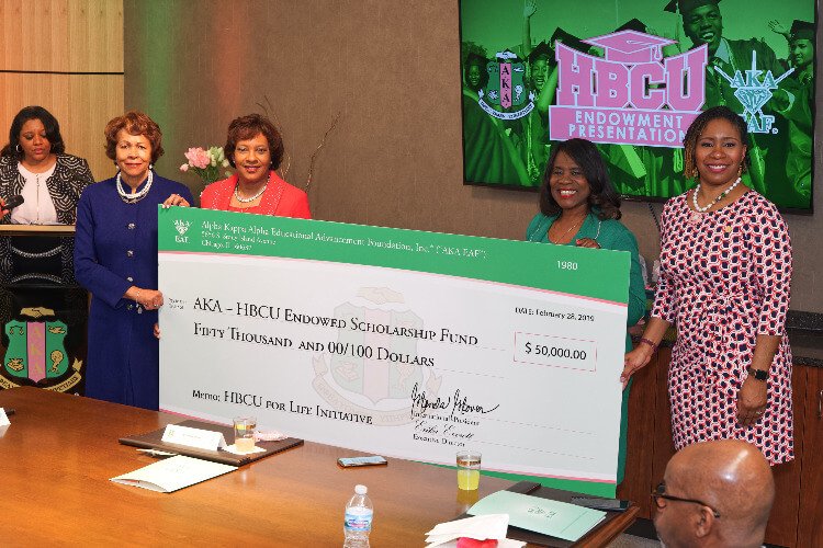 Alpha Kappa Alpha Sorority Raises $1 Million in Support of HBCUs