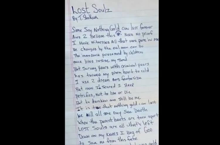 Jada Pinkett-Smith Posts Song Lyrics Tupac Sent Her While he Was in Prison for his Birthday