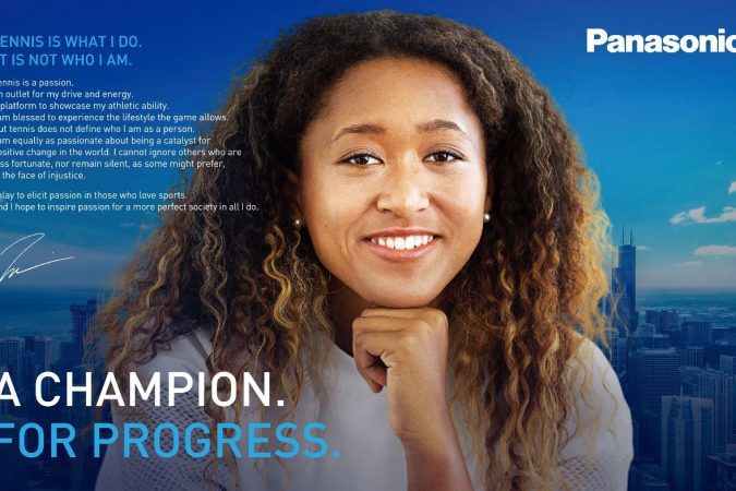 Panasonic Signs Naomi Osaka as Brand Ambassador