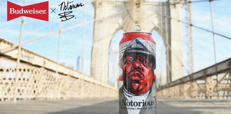 The Notorious B.I.G. Is Featured on Limited Edition Budweiser Cans