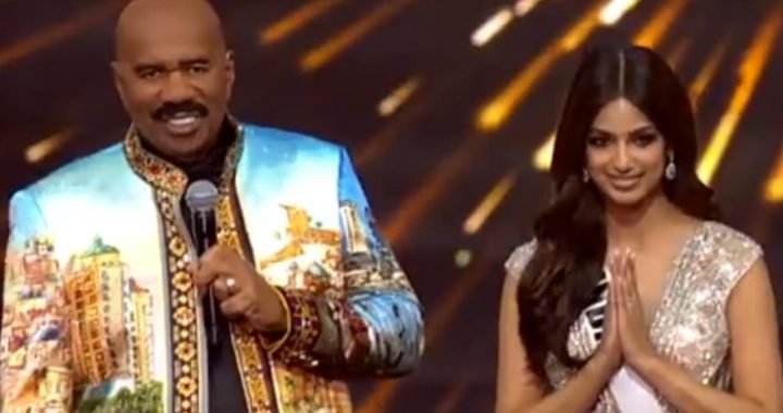 Steve Harvey Asks Miss Universe Winner Miss India to Do an Animal Impression and Makes Another Blunder With Another Contestant