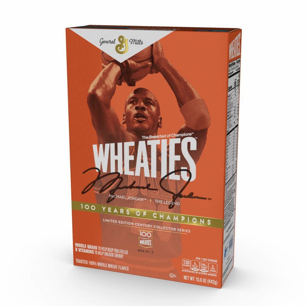 Wheaties Century Box Featuring Michael Jordan