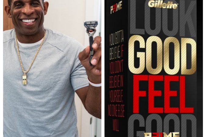 Deion Sanders Wants You to ‘Look Good, Feel Good’ with Gillette Razor