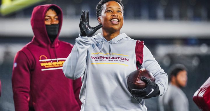 Washington Football Team's Jennifer King Makes History as First Black Female Position Coach in NFL History