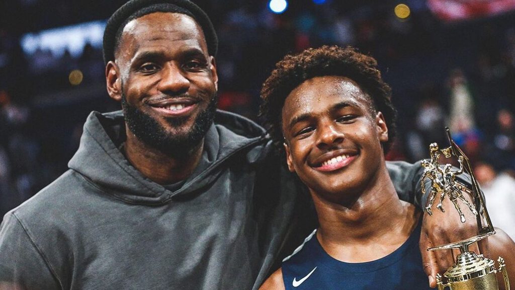 LeBron James Wants to 'Play With My Son for One Year' Before Retiring From the NBA