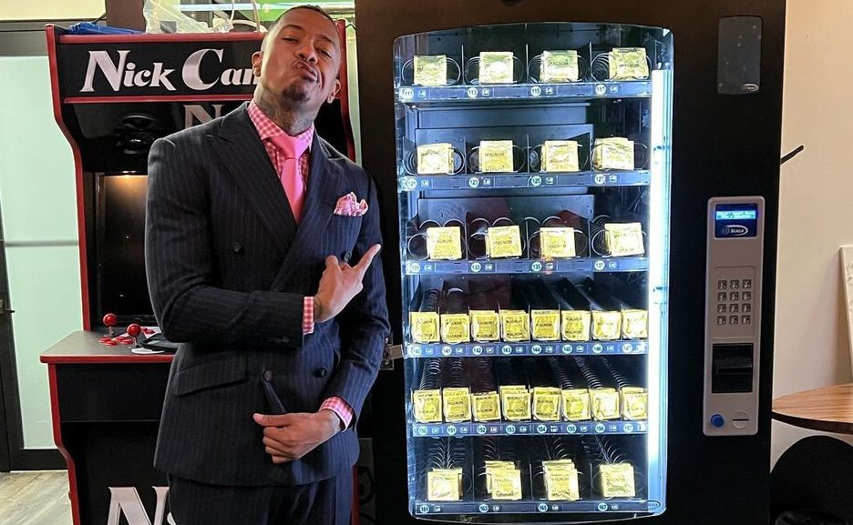 Nick Cannon Gifted Condom Vending Machine From Kevin Hart