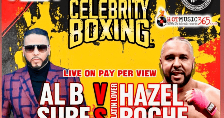 Al B. Sure! Boxing for Charity at Showboat Hotel in Atlantic City NJ, March 26th