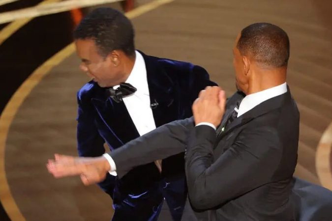 Will Smith Smacks Chris Rock During Oscars Presentation