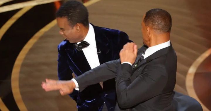 Will Smith Smacks Chris Rock During Oscars Presentation
