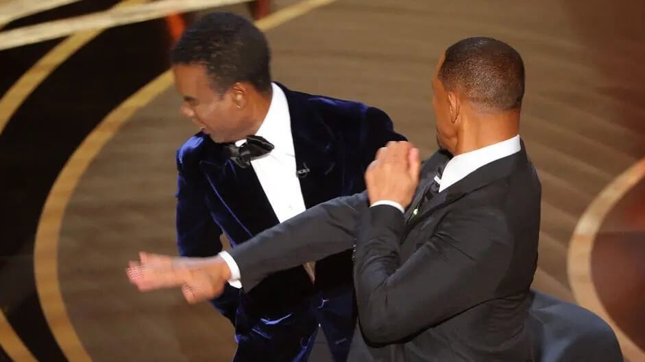 Will Smith Smacks Chris Rock During Oscars Presentation