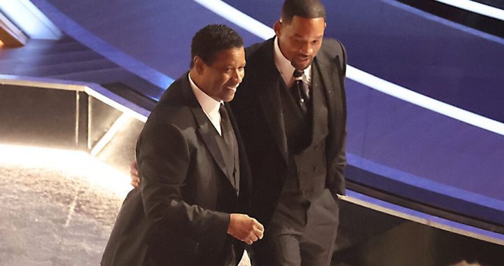 Denzel Washington and Tyler Perry Console Will Smith After Chris Rock Slapping Incident