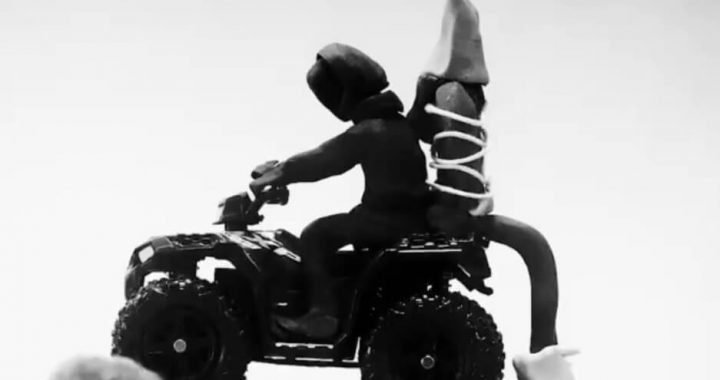 Kanye West Abducts and Buries SNL Member Pete Davidson Alive in ‘Eazy’ Music Video