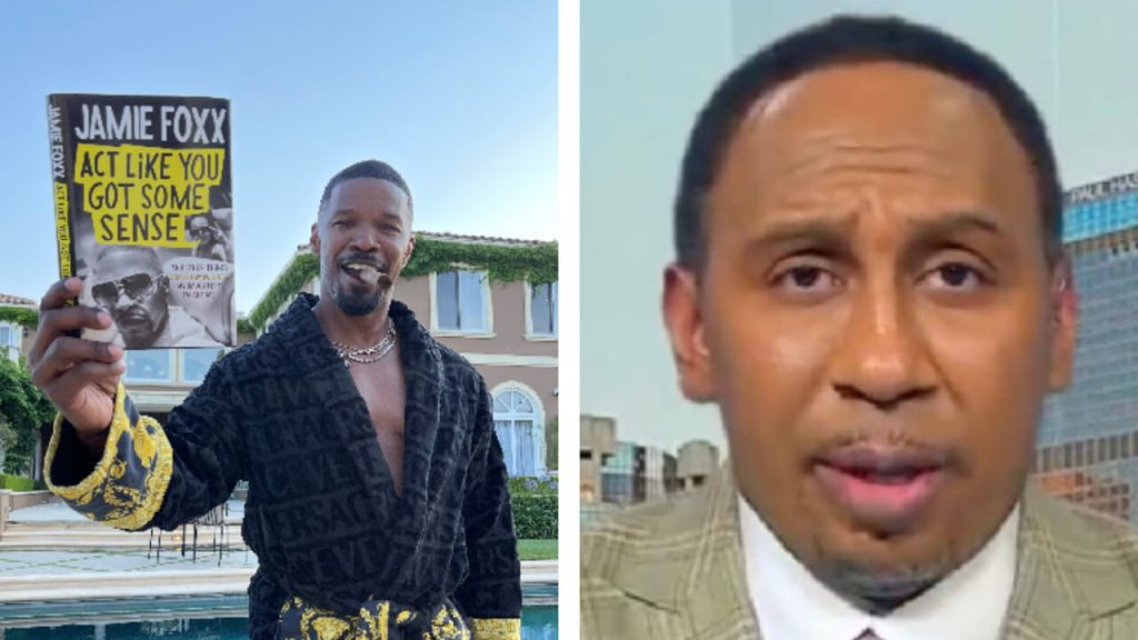 Jamie Foxx Criticizes Stephen A. Smith For Calling Out Ben Simmons, Smith Responds