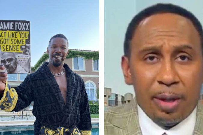 Jamie Foxx Criticizes Stephen A. Smith For Calling Out Ben Simmons, Smith Responds