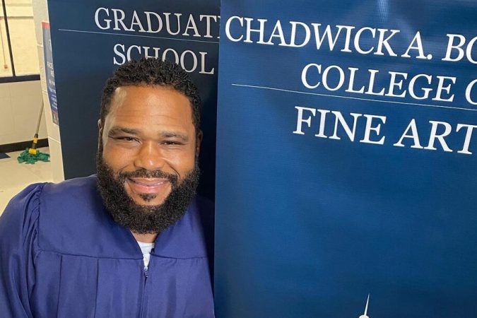 Anthony Anderson Graduates From Chadwick A. Boseman College of Fine Arts at Howard University