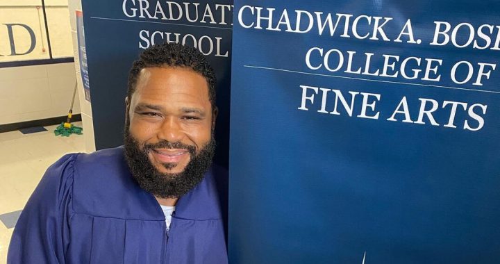 Anthony Anderson Graduates From Chadwick A. Boseman College of Fine Arts at Howard University