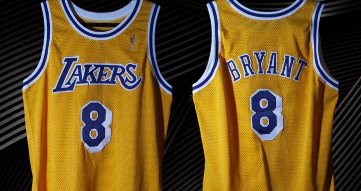 Kobe Bryant Game-Worn Rookie Jersey Sells For $2.735 Million